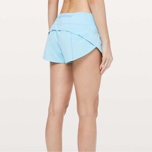 Lululemon Speed Up Short *2.5" Hydra Blue Women’s Size 10